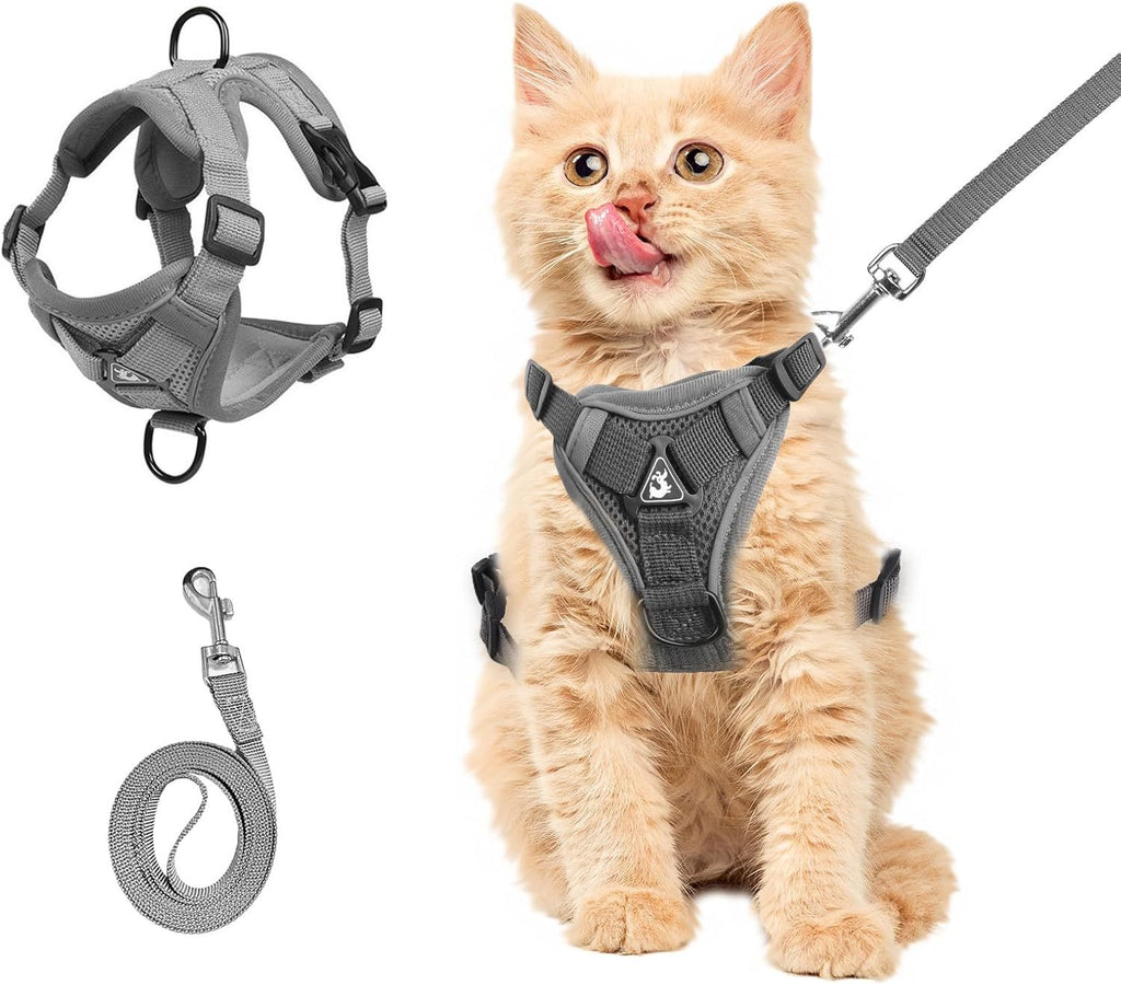 Cozy Cat Harness & Leash — Escape-Proof & Soft