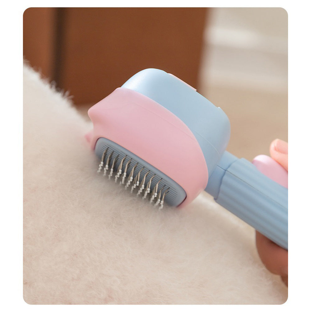 PetGlow Deshedding Brush – Gentle Grooming for Every Fur!