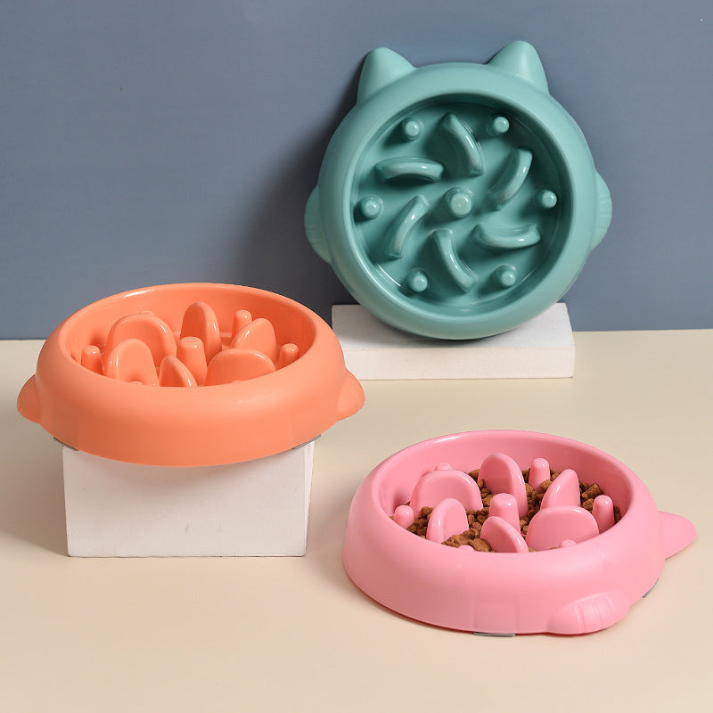 Happy Tummy Slow Feeder Bowl for Dogs & Cats